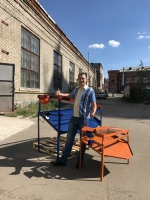 Вибросито-калибратор СВ-0,5 с двигателем 250-550 Вт