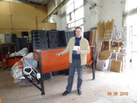 Смеситель шнековый горизонтальный универсальный СПУШ-1350 (380В)